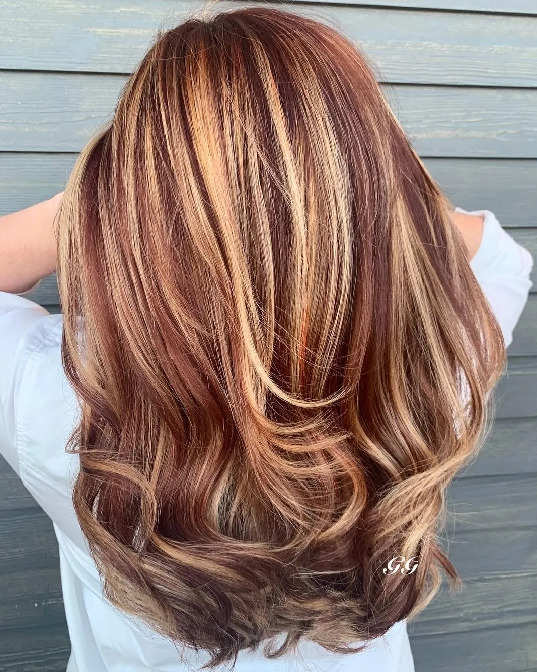 Auburn Copper Hair Color Ideas